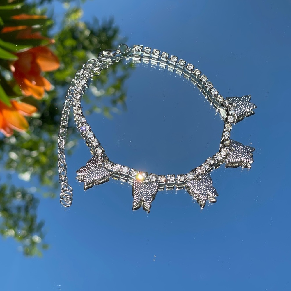 Butterfly Anklet - Picture 2 of 2